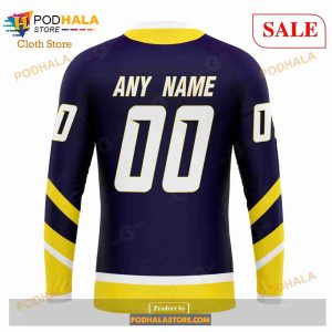 Custom Nashville Predators Unisex With Retro Concepts Sweatshirt Nhl Hoodie 3d 5
