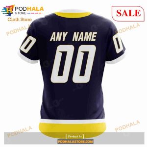Custom Nashville Predators Unisex With Retro Concepts Sweatshirt Nhl Hoodie 3d 7