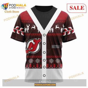 Custom New Jersey Devils Chrismas Season Sweatshirt Nhl Hoodie 3d 6
