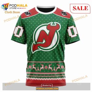 Custom New Jersey Devils Christmas Apparel Sweatshirt Nhl Hoodie 3d 6