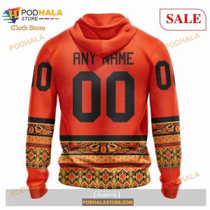 Custom New Jersey Devils National Day For Truth And Reconciliation Nhl Hoodie 3d 3
