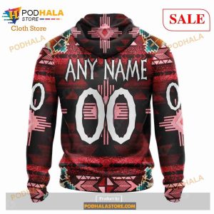 Custom New Jersey Devils Native Costume Sweatshirt Nhl Hoodie 3d 3