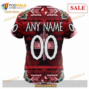 Custom New Jersey Devils Native Costume Sweatshirt Nhl Hoodie 3d 7