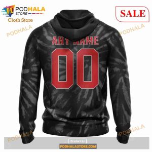 Custom New Jersey Devils Retro Vintage Tie Dye Sweatshirt Nhl Hoodie 3d 3