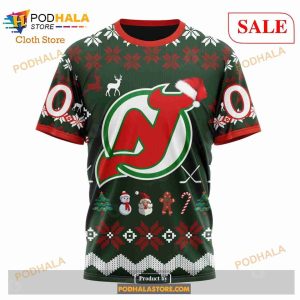 Personalized NHL New Jersey Devils Reverse Retro 3D Hoodie All