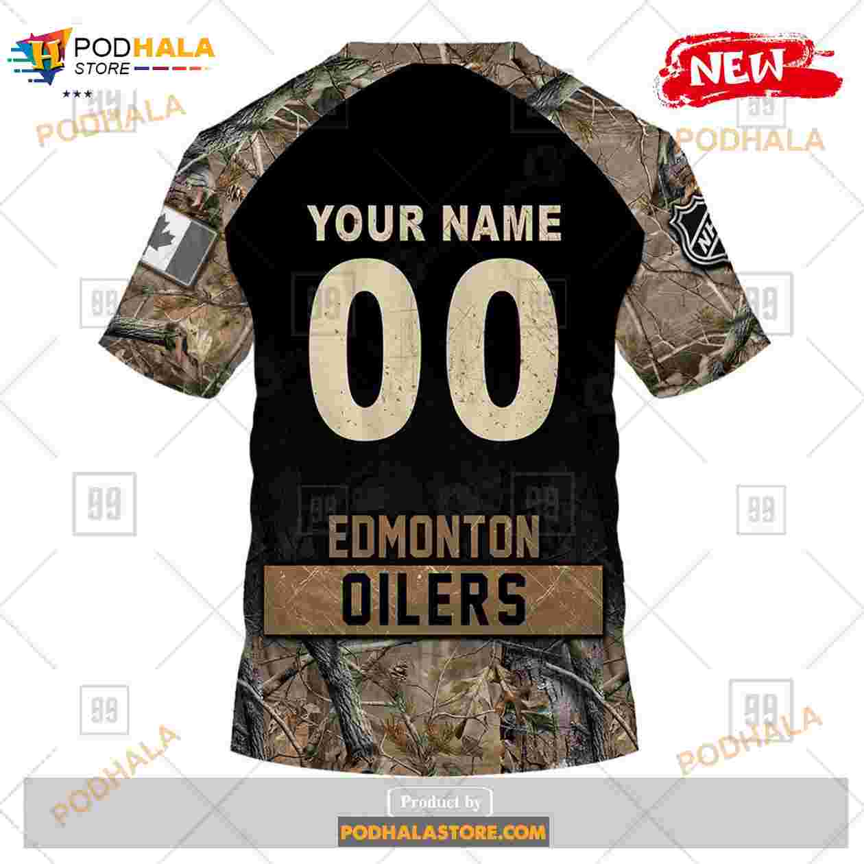 Edmonton Oilers Jersey Unisex Adult NHL Fan Apparel & Souvenirs