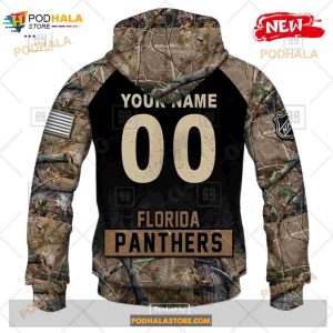 Custom Nhl Florida Panthers Hunting Camouflage Design Hoodie Sweatshirt Shirt 3d 6