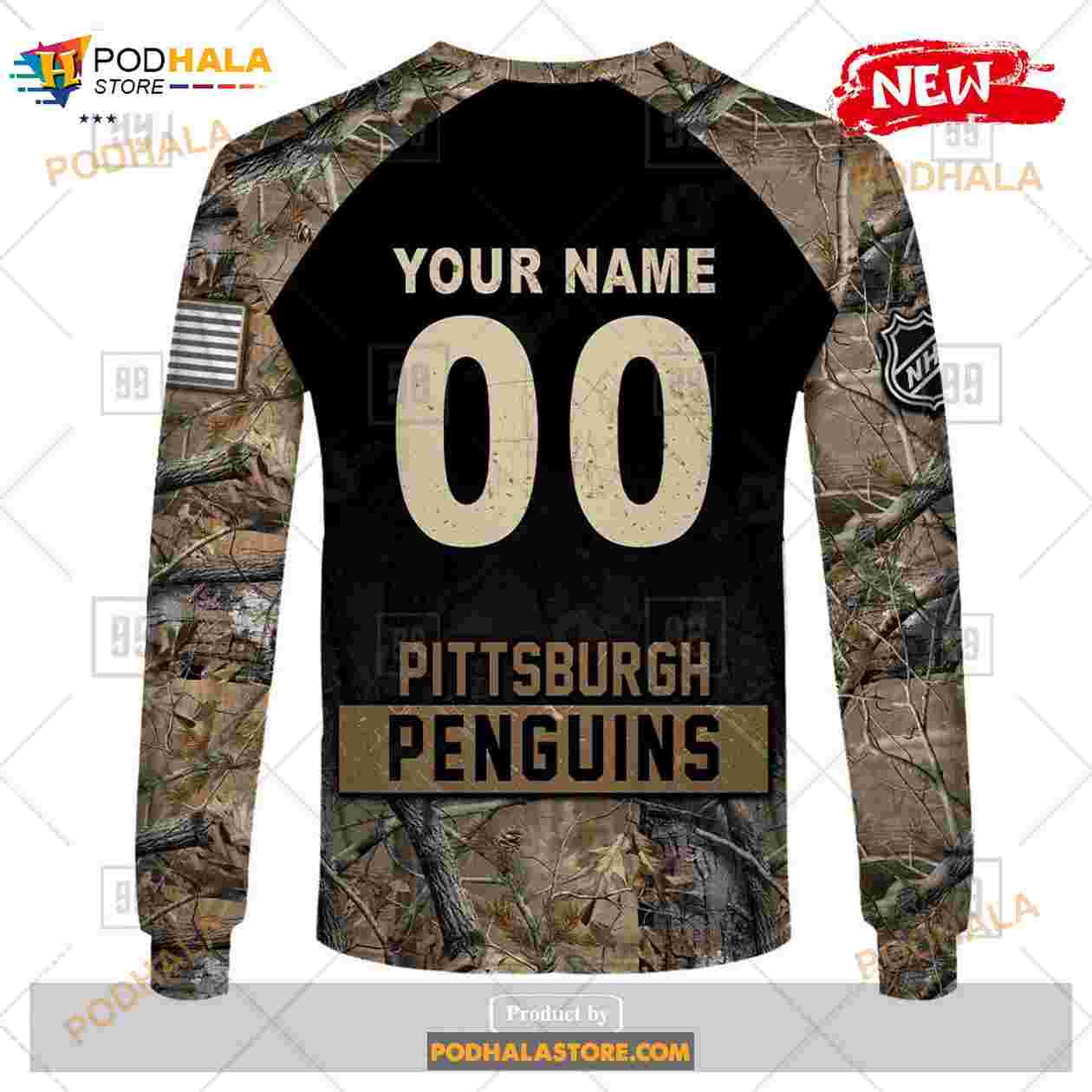 NHL Pittsburgh Penguins All Over Print 3D Hoodie - T-shirts Low Price