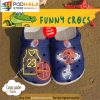 Custom & Number Neon Basketball Clogband 3D Crocs