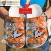 Custom & Number Peace Love Basketball Clogband 3D Crocs