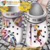 Custom & Number Player Colorful Basketball Clogband 3D Crocs