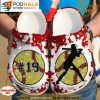 Custom Number Softball Crocband 3D Crocs