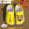 Custom Number Softball Glove Crocband 3D Crocs For Women Men