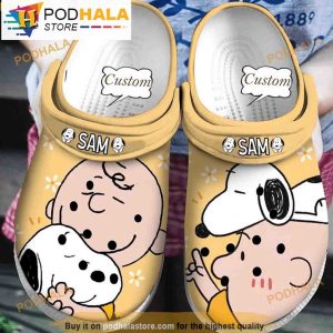 Custom Peanuts Love Snoopy Crocband 3D Crocs