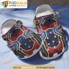 Custom Red Blue Amor Spider Man Crocband 3D Crocs