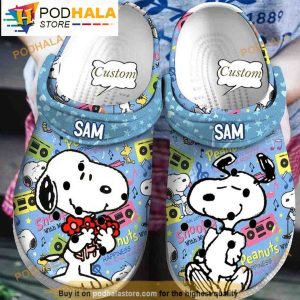 Custom Snoopy Peanuts Crocband 3D Crocs