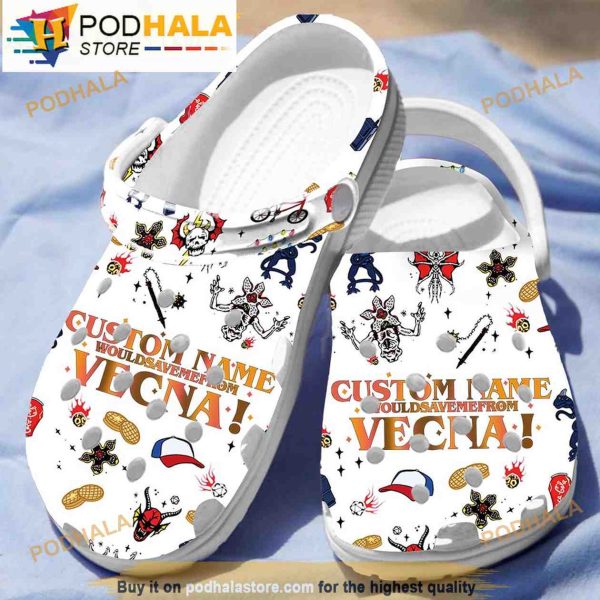 Custom Stranger Things Crocband 3D Crocs Clog Shoes