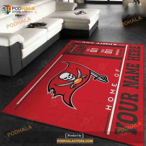 Custom Tampa Bay Buccaneers Wincraft Custom NFL Area Rug For Christmas, Kitchen Rug