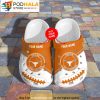 Custom Texas Longhorns Football Ncaa Crocband 3D Crocs Slippers