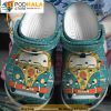 Custom Van Hippie Crocband 3D Crocs Clog Shoes