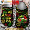 Custom Weed Crocband 3D Crocs Slippers