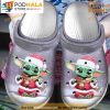 Cute Baby Yoda Christmas Crocband 3D Crocs