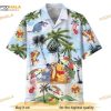 Cute Bear Aloha Shirt, Tropical Paradise, Beach Getaway Funny Hawaiian Shirt