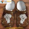 Cute Bichon Dog Croc Shoes
