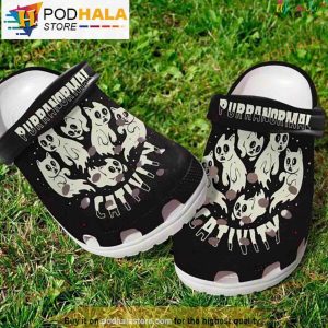 Cute Boo Cat Purranormal Crocband 3D Crocs Halloween