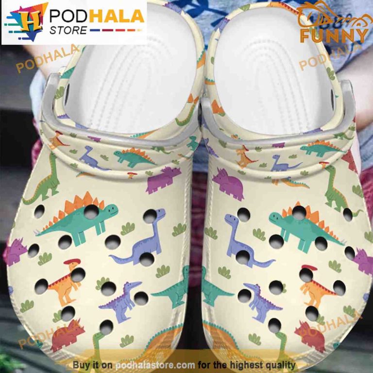 T Rex Dino 3D Funny Crocs Podhalastore