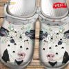 Cute Cow Farm Cows Farm Animals Rubber Crocs Crocband Clogs Comfy Footwear