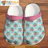 Cute Dog Westie Floral Crocband 3D Crocs