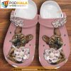 Cute French Bulldog Dog Crocband 3D Crocs