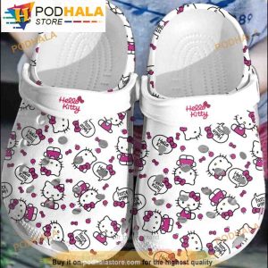Cute Hello Kitty Crocband 3D Crocs