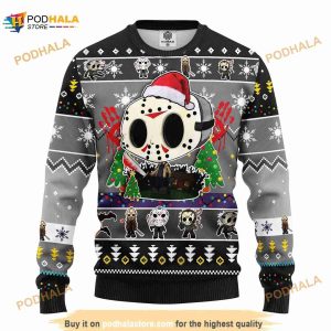 Cute Jason Ugly Christmas Sweater
