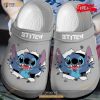 Cute Lilo Stitch Crocs Crocband In Gray Clog Comfortable Water Shoes