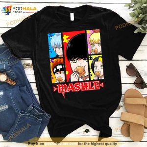Cute Mashle Magic And Muscles Anime Shirt 3