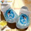 Cute Mermaid Pattern Crocband 3D Crocs