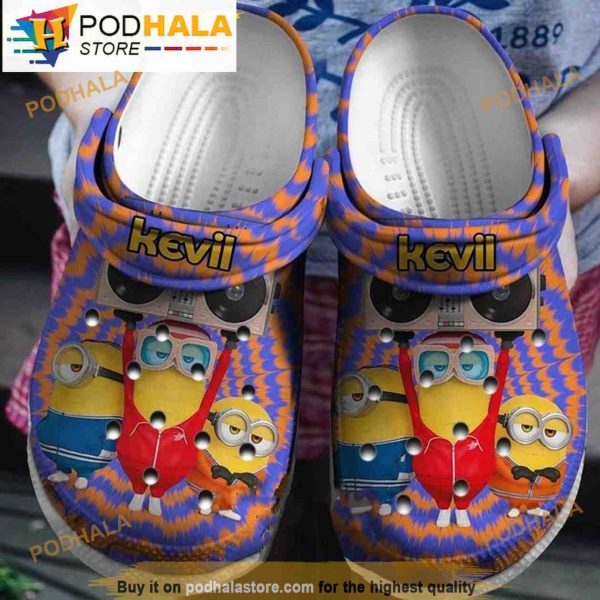 Cute Minion Movies Crocband 3D Crocs Clog Shoes