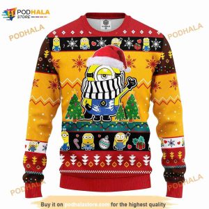 Cute Minions Winter Christmas Ugly Sweater