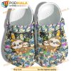 Cute Mom And Baby Sloth Back To School Crocband 3D Crocs Clog Shoes