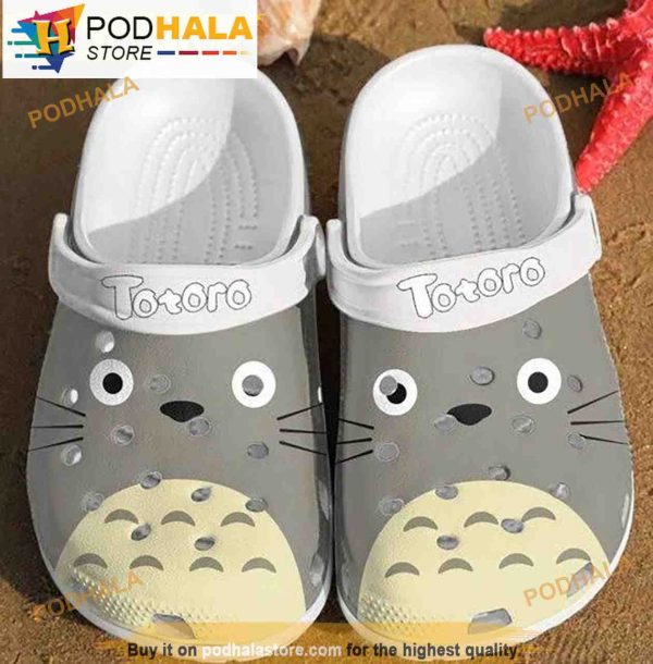 Cute Neighbor Totoro Anime Crocband 3D Crocs