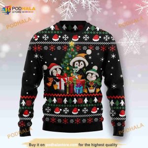 Cute Penguin Christmas Tree Ugly Sweater For Men Women, Penguin Sweater, Christmas Shirt