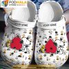 Cute Snoopy And Peanuts 3D Crocs Clog Shoes