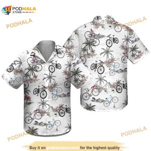 Cycling Funny Hawaiian Shirt, Cycling Beach Shirt