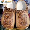 Dachshund Leather Dog Crocband 3D Crocs