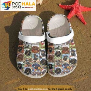 Dachshund Love Mom Dog Crocband 3D Crocs