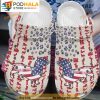 Dachshund Lover Us Flag Dog Crocband 3D Crocs