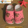 Dachshund Puppy Woof Heart Pink Dog Crocband 3D Crocs