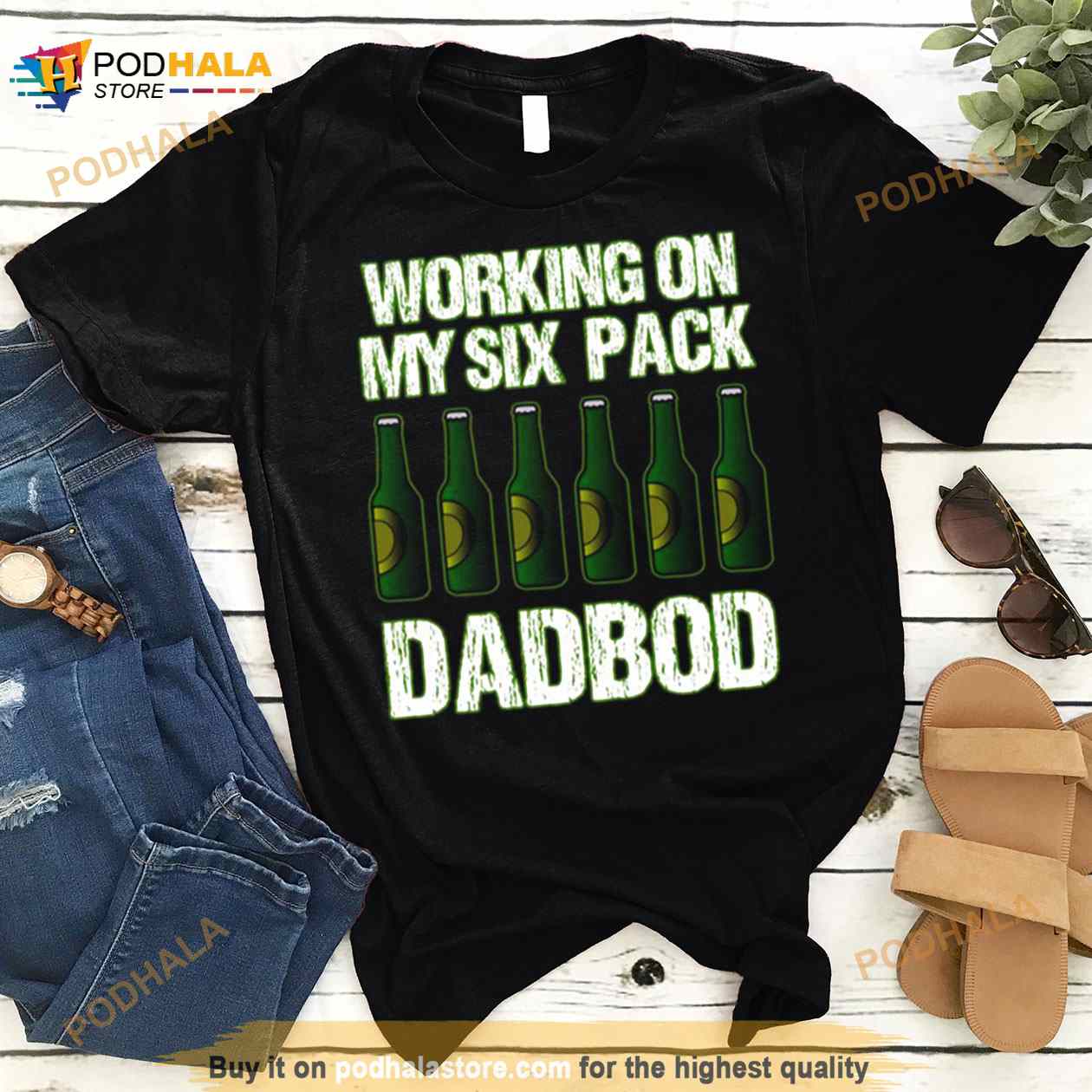 Dad Bod Working On My Six Pack Fathers Day Shirt Dad Bod Working On My Six Pack Fathers Day Shirt